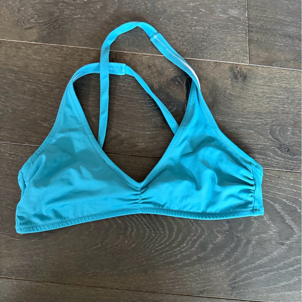 Women's Blue Swim Top